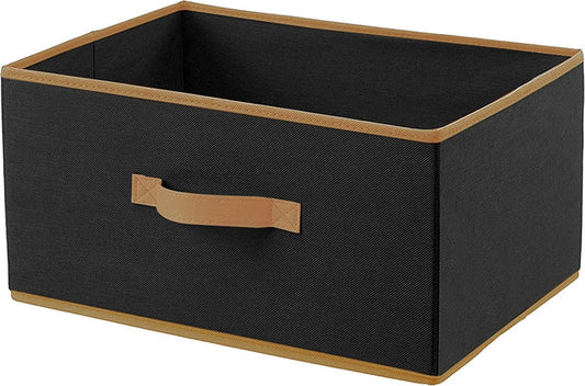 Fabric Storage Box - Black