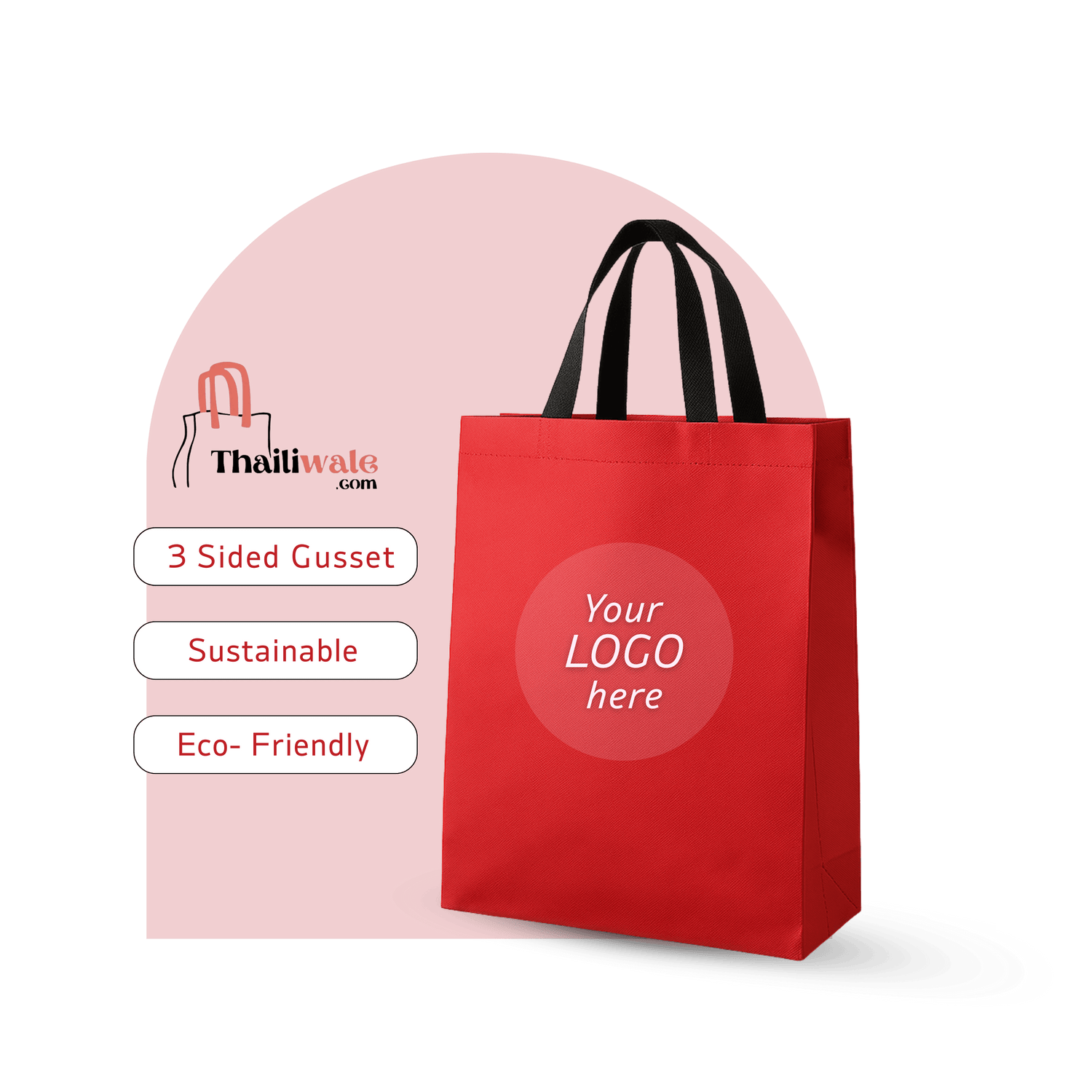 3 Sided Gusset Bags - Thailiwale.com