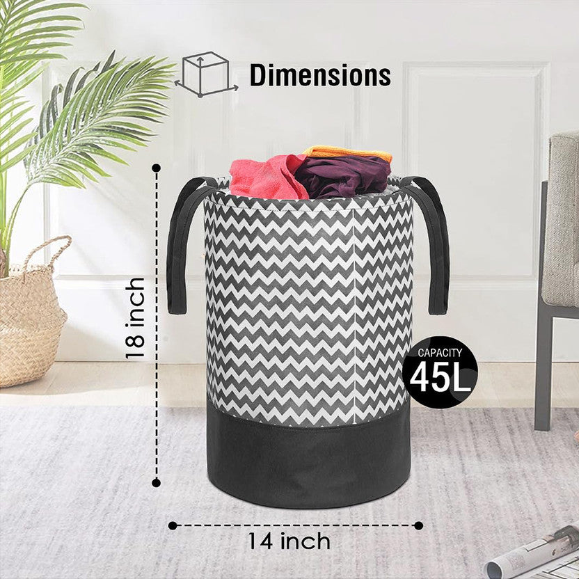 Round laundry basket dimensions 45L, 18 x 14 inch