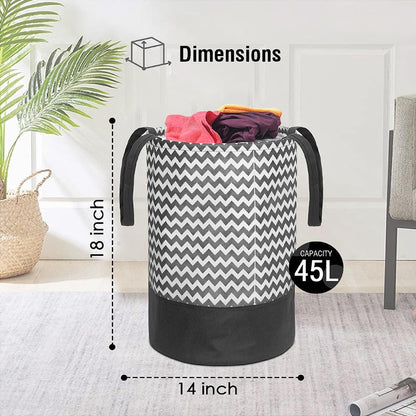 Round laundry basket dimensions 45L, 18 x 14 inch
