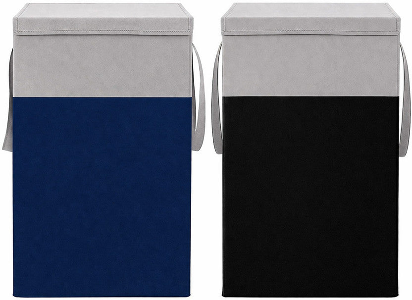 Grey, Blue & Black