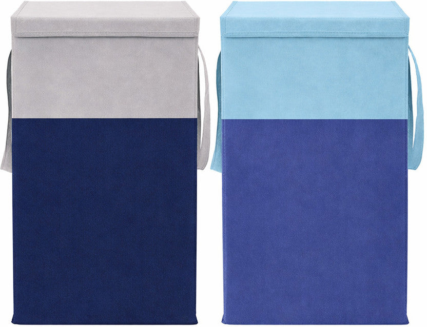 Grey, Blue, Light Blue & Dark Blue