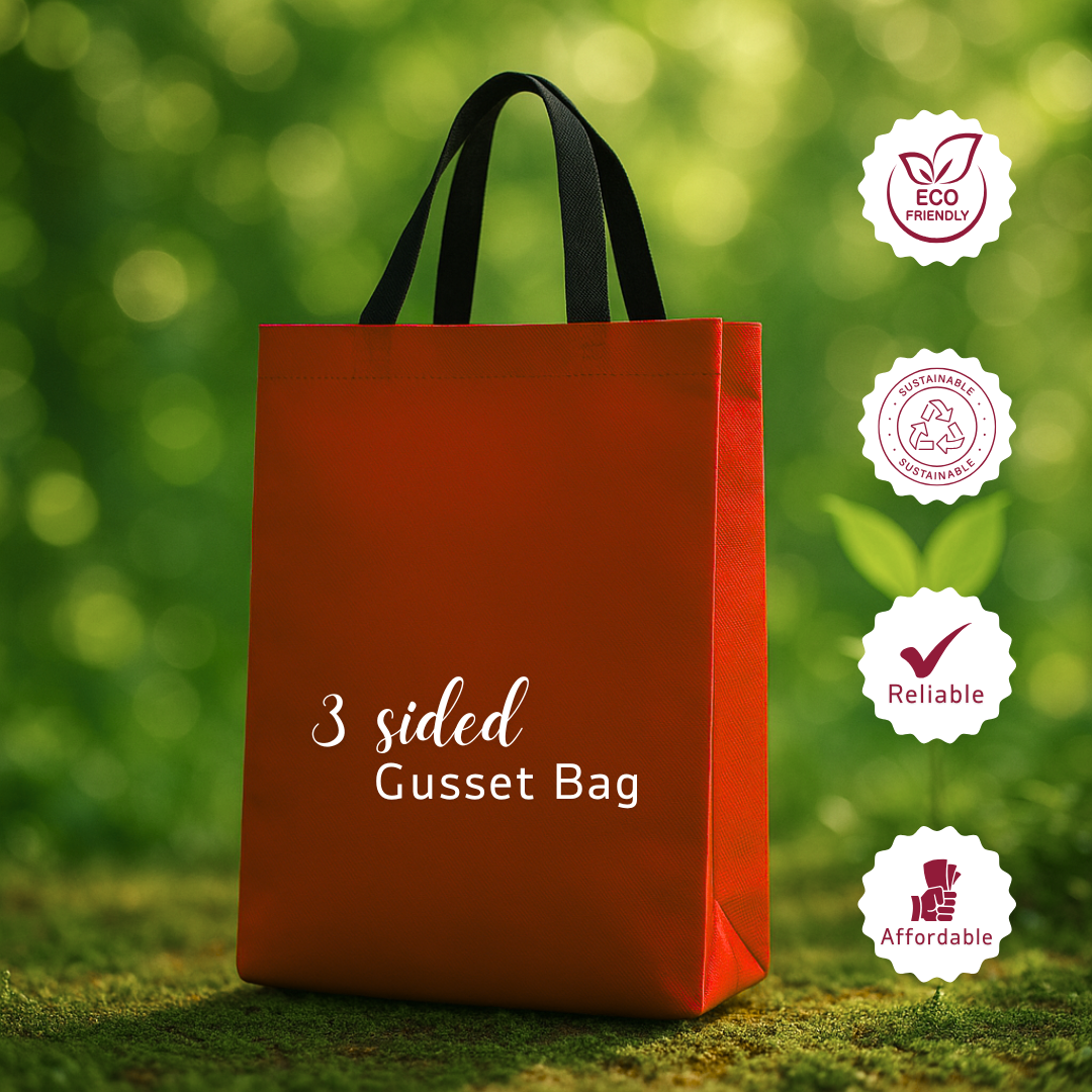 Thailiwale 3 Sided Gusset Bag