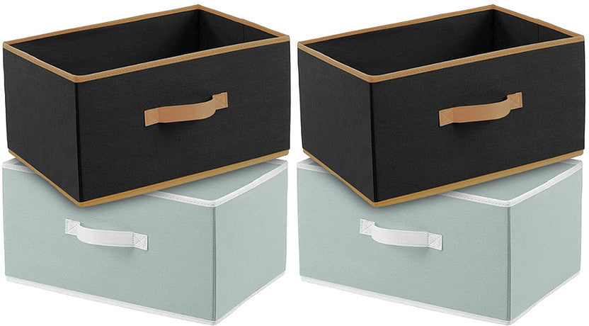 Fabric Storage Box - Grey