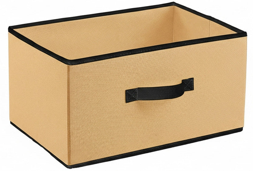 Fabric Storage Box - Beige